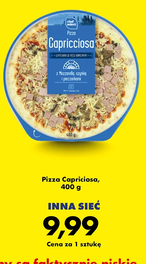 Pizza Capricciosa 400 g