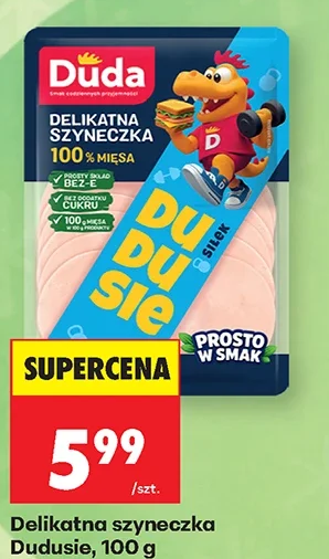 Delikatna szyneczka Dudusie 100 g