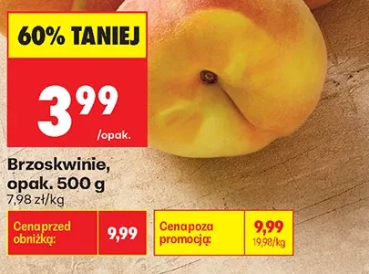 Brzoskwinie 500 g