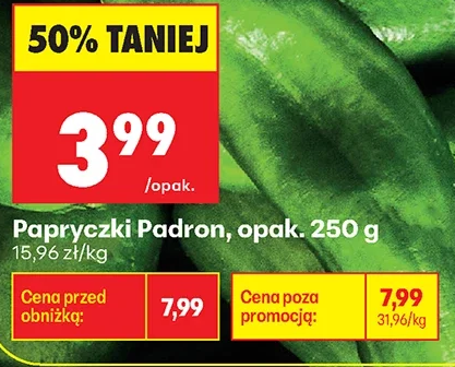 Papryczki Padron 250 g