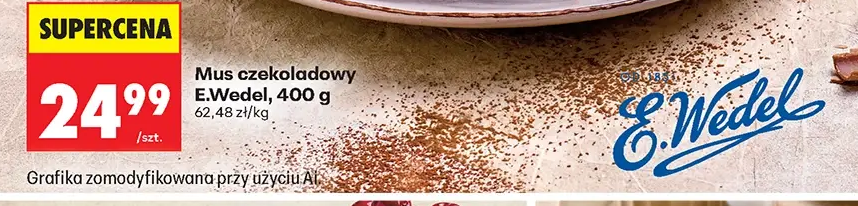 E.Wedel Mus czekoladowy 400 g