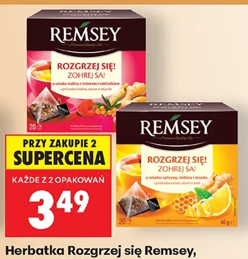 Remsey Herbatka Rozgrzej się, 20 piramidek 1 szt.