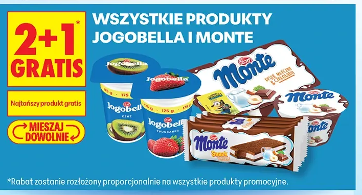 Wszystkie produkty Jogobella i Monte