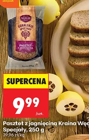 Kraina Wędlin Pasztet z jagnięciną Góralskie Specjały 250 g