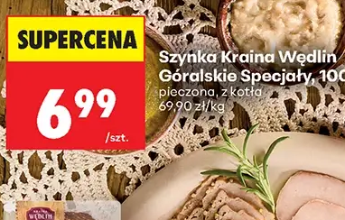 Kraina Wędlin Szynka Góralskie Specjały 100 g