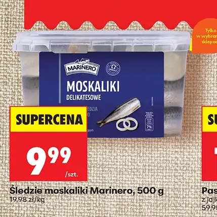 Marinero Śledzie moskaliki 500 g