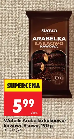 Skawa Wafelki Arabelka kakaowo-kawowe 190 g