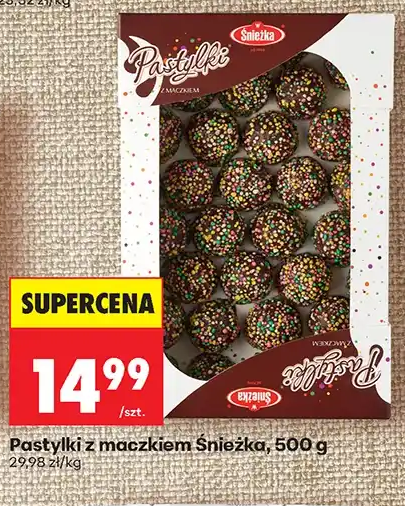 Pastylki z maczkiem Śnieżka 500 g
