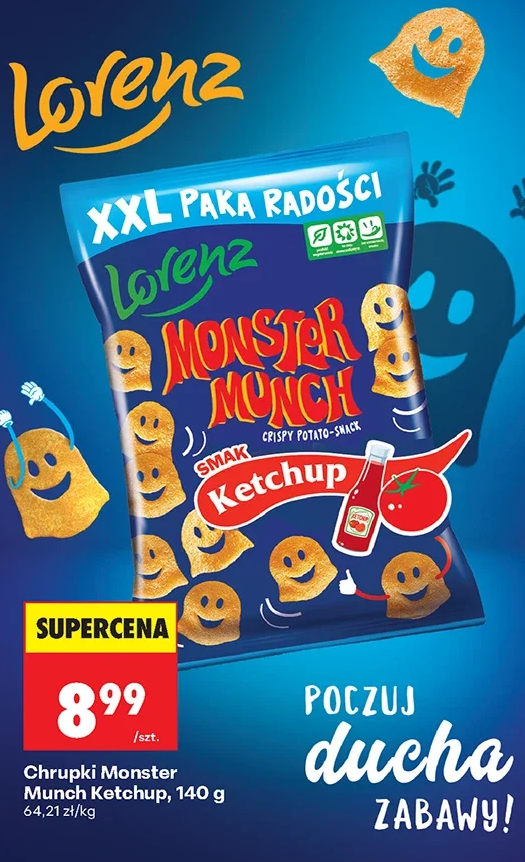 Chrupki Monster Munch Ketchup 140 g