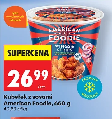 American Foodie Kubełek z sosami 660 g