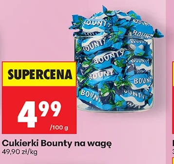 Bounty Cukierki na wagę 1 kg