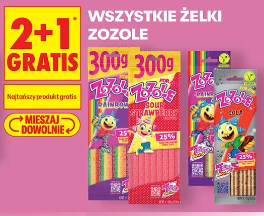 Wszystkie żelki Zozole