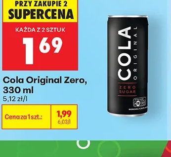 Cola Original Zero 330 ml