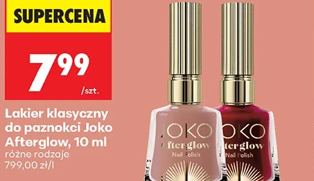 Joko Lakier klasyczny do paznokci Afterglow 10 ml