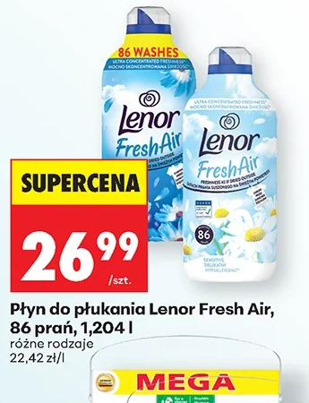 Lenor Płyn do płukania Fresh Air 86 prań