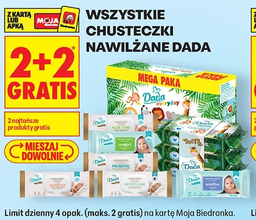 Wszystkie chusteczki nawilżane Dada