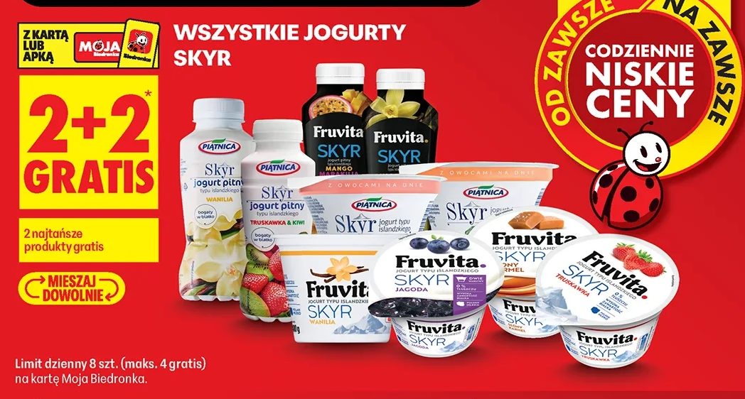 Wszystkie jogurty skyr