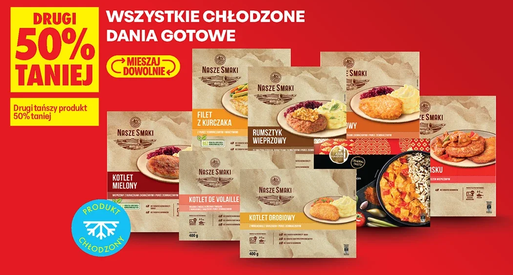 Wszystkie chłodzone dania gotowe