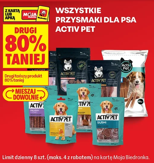 Wszystkie przysmaki dla psa Activ Pet