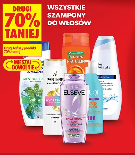 Wszystkie szampony do włosów