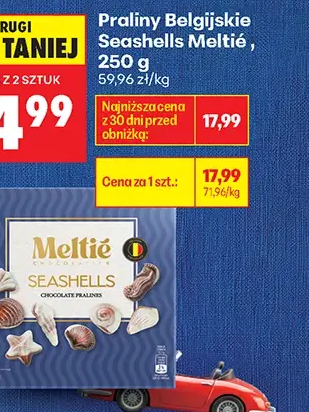 Meltié Praliny belgijskie Seashells 250 g