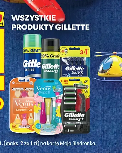 Wszystkie produkty Gillette