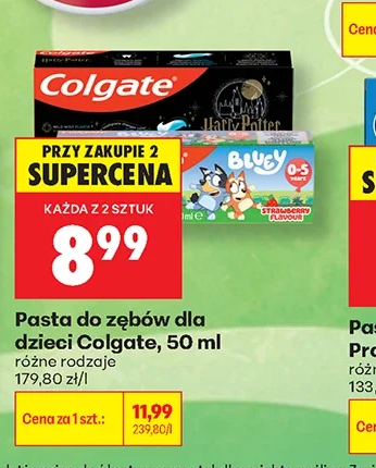 Colgate Pasta do zębów dla dzieci 50 ml