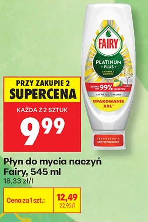 Fairy Płyn do mycia naczyń 545 ml