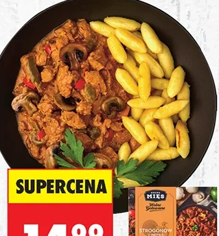 Kraina Mięs Strogonow z indyka Wolno gotowane 400 g