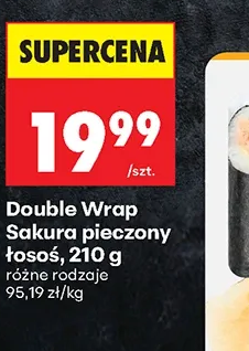 Sakura Double Wrap pieczony łosoś 210 g