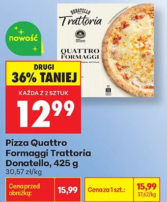 Donatello Pizza Quattro Formaggi Trattoria 425 g