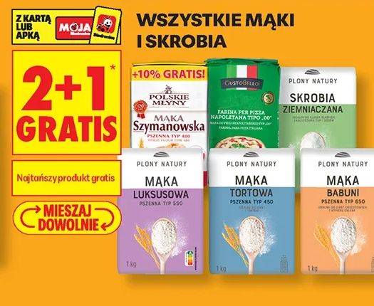 Wszystkie mąki i skrobia