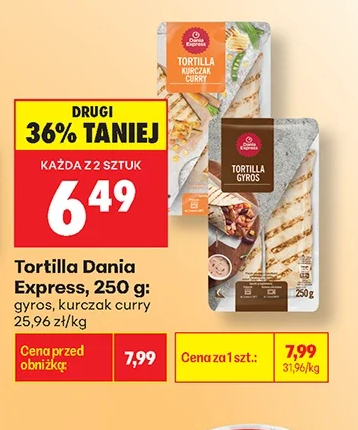 Dania Express Tortilla 250 g