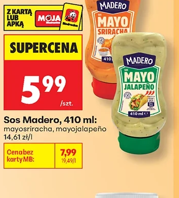 Madero Sos, mayosriracha, mayojalapeño 410 ml