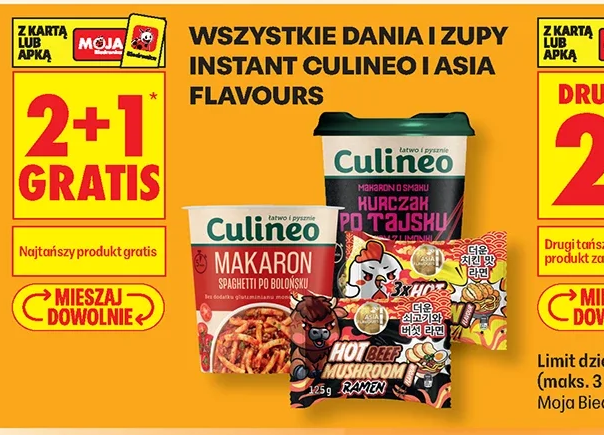 Wszystkie dania i zupy instant Culineo i Asia Flavours