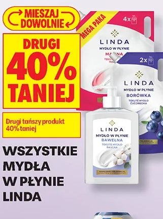 Wszystkie mydła w płynie Linda