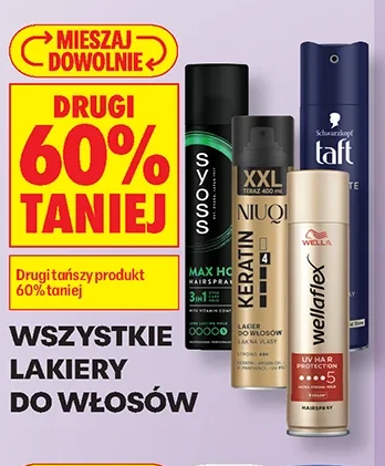 Wszystkie lakiery do włosów