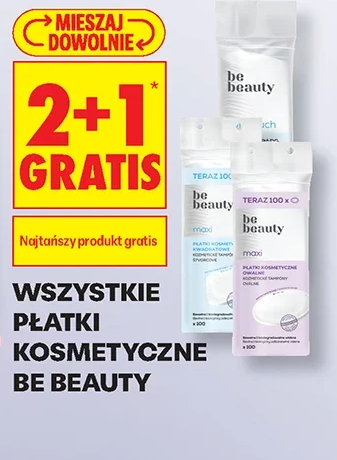 Wszystkie płatki kosmetyczne Be Beauty