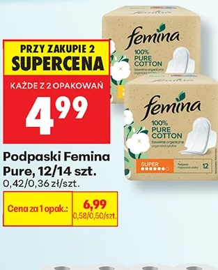 Femina Podpaski Pure 14 szt.
