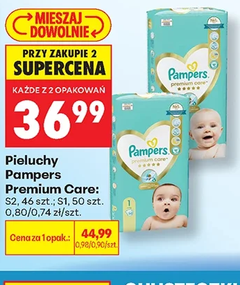 Pampers Pieluchy Premium Care 46 szt.