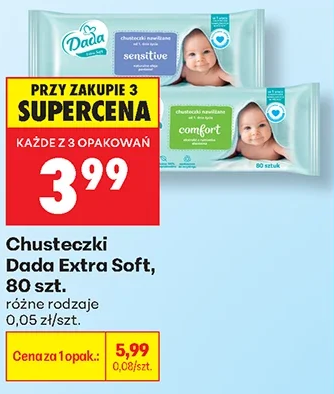 Dada Chusteczki Extra Soft 80 szt.