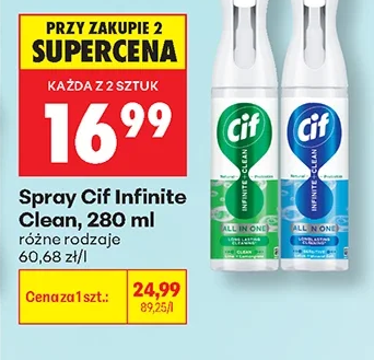 Cif Spray Infinite Clean 280 ml