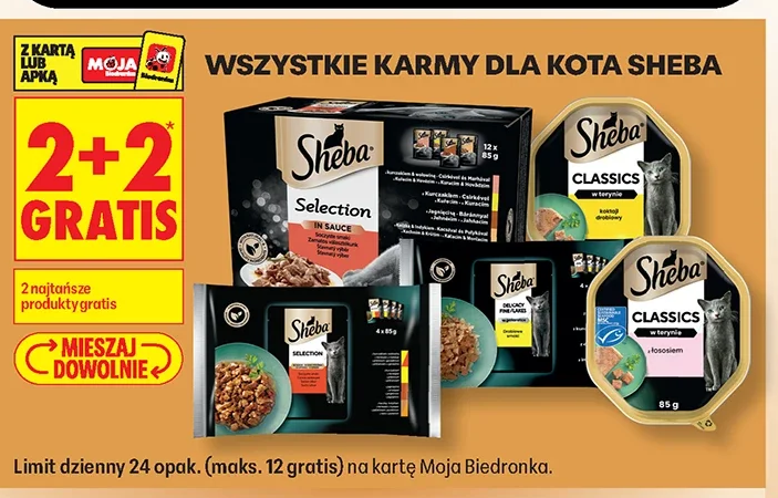 Wszystkie karmy dla kota Sheba