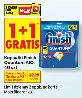 Finish Kapsułki Quantum AIO 40 szt.