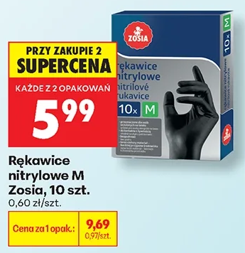 Zosia Rękawice nitrylowe M 10 szt.