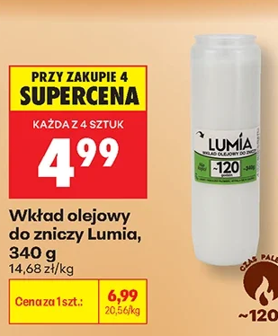 Lumia Wkład olejowy do zniczy 340 g