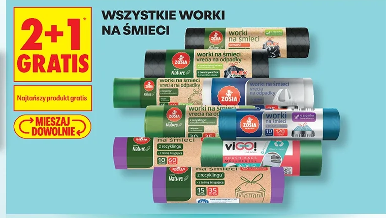 Wszystkie worki na śmieci