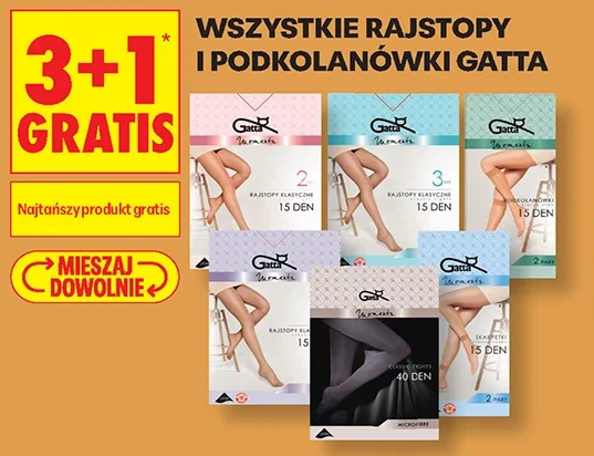 Wszystkie rajstopy i podkolanówki Gatta