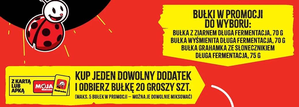Bułki w promocji do wyboru