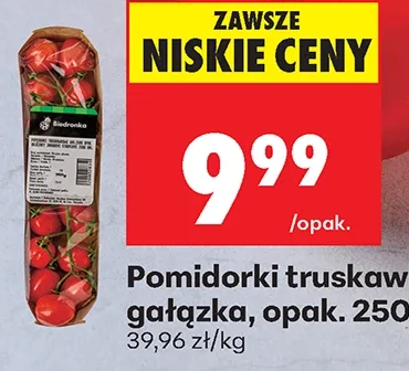 Pomidorki truskawkowe gałązka 250 g